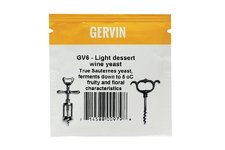 Винные дрожжи Gervin - GV6 для легких десертных вин